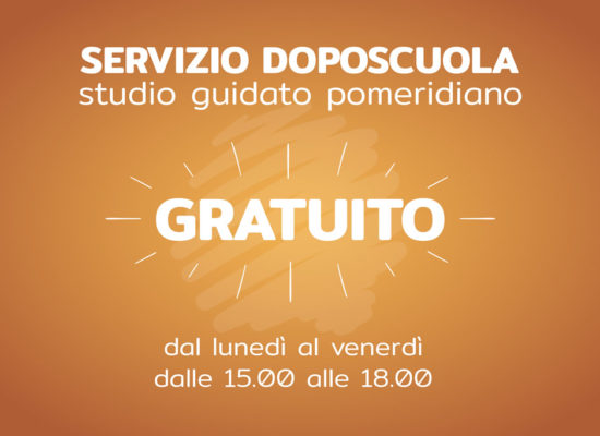 Doposcuola pomeridiano Gratuito – Scuola Media Castiglione