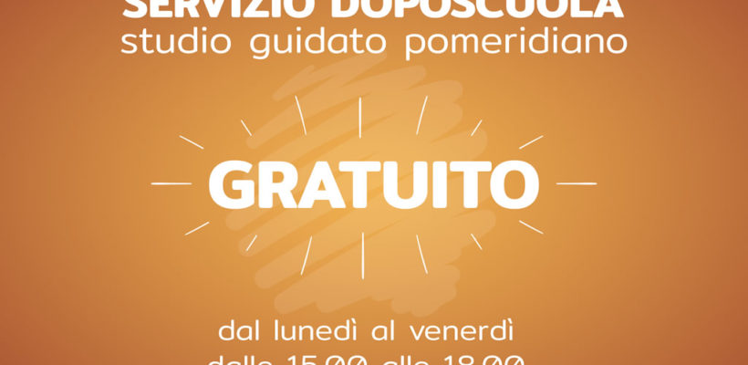 Doposcuola pomeridiano Gratuito – Scuola Media Castiglione
