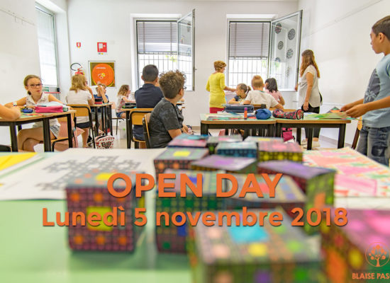 Open day lunedì 5 novembre 2018