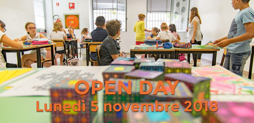 Open day lunedì 5 novembre 2018